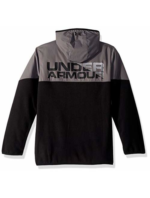 Under Armour Boys' Print North Rim Micro Fleece Hoody