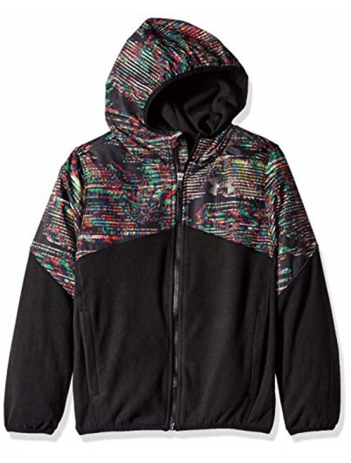 Under Armour Boys' Print North Rim Micro Fleece Hoody