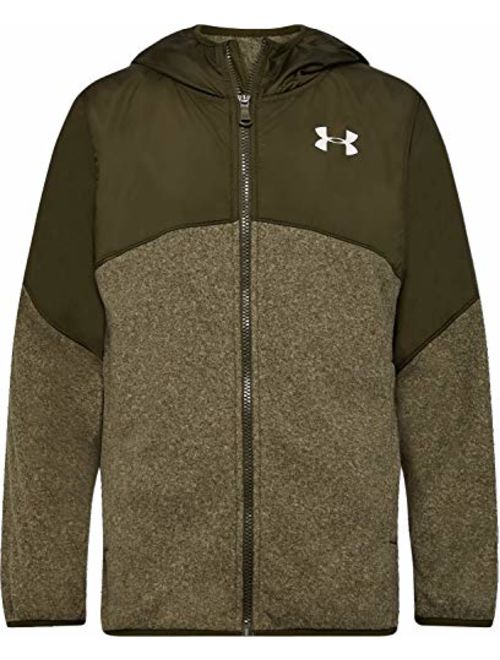 Under Armour Boys' Print North Rim Micro Fleece Hoody