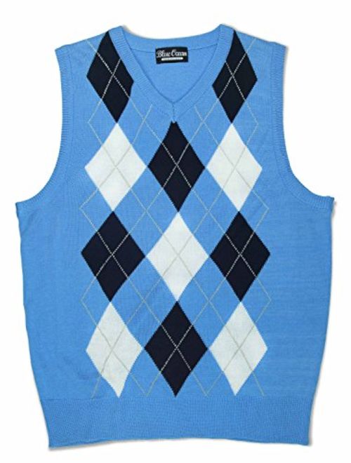 Blue Ocean Kids Argyle Sweater Vest