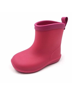 Baby Kids Easy On Rain Shoes Boots for Toddler Little Kid