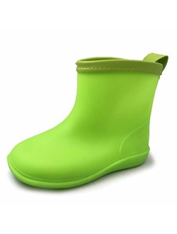 Baby Kids Easy On Rain Shoes Boots for Toddler Little Kid