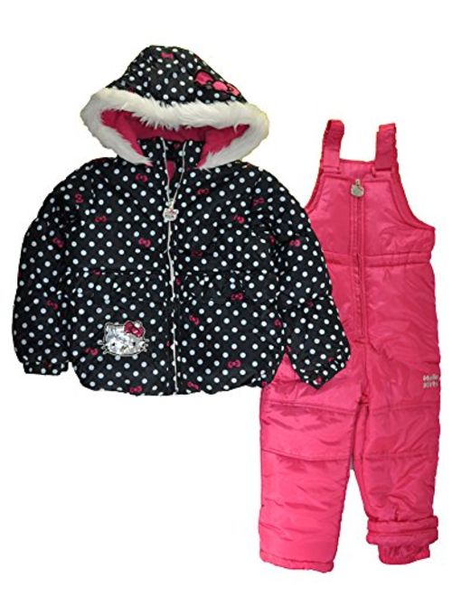 Hello Kitty Girls Snowsuits