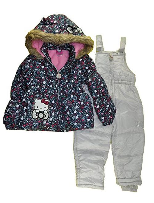 Hello Kitty Girls Snowsuits