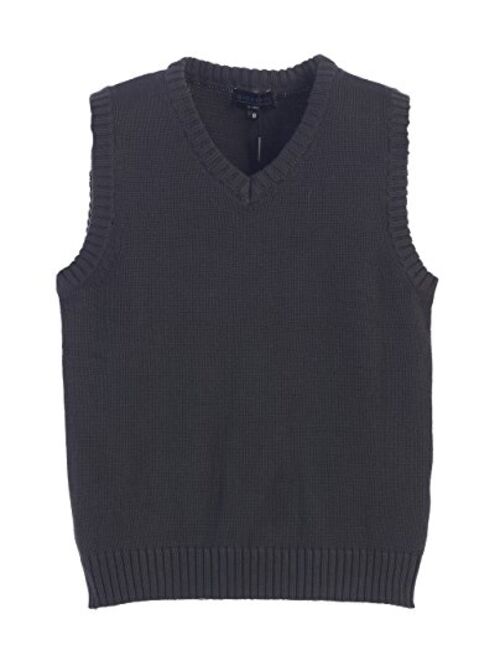 Gioberti Boy's V-Neck Knitted Pullover Sweater Vest