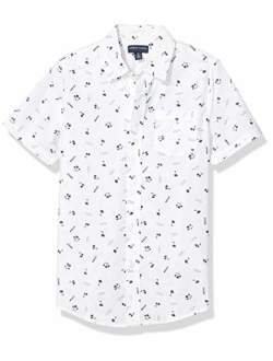 Boys' Short Sleeve Woven Shirt