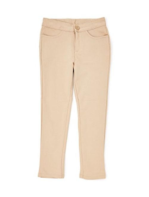 unik Girl Premium Stretch Pants Regular and Plus/Half Sizes Grey Hunter Green Black Navy Khaki