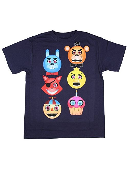 Five Nights at Freddy's Boys' Freddy Fazbear Glow in The Dark T-Shirt