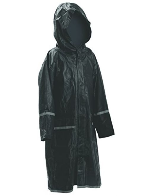 Kids Water Proof Rain Coat with Reflector - Juniors Premium Rain Jacket