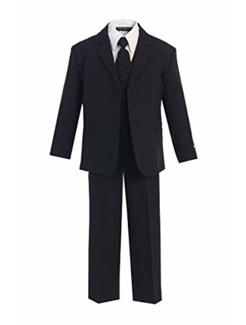 iGirlDress Boys Formal Dress Suit with Shirt and Vest