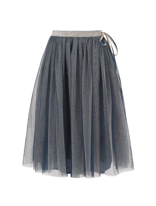 Richie House Girls' Skirt with Tulle and Ribbon Size 2-10Y RH0897