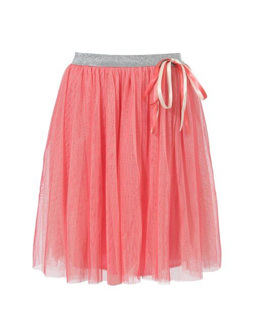 Richie House Girls' Skirt with Tulle and Ribbon Size 2-10Y RH0897