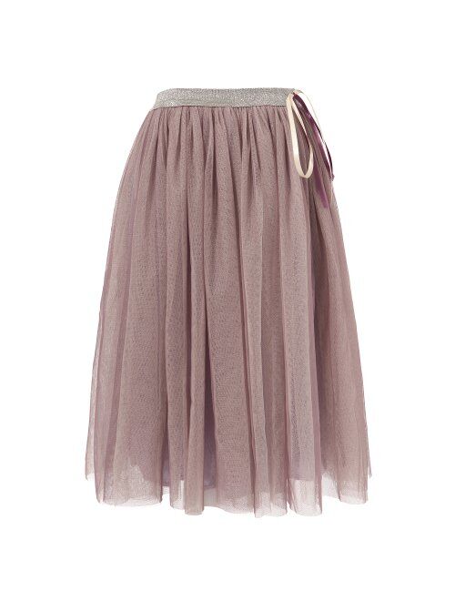 Richie House Girls' Skirt with Tulle and Ribbon Size 2-10Y RH0897