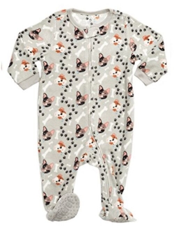 Fleece Baby Boys Footed Pajamas Sleeper Kids & Toddler Pajamas (3 Months-5 Toddler)