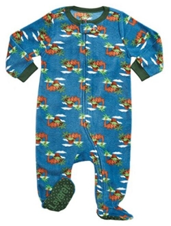 Fleece Baby Boys Footed Pajamas Sleeper Kids & Toddler Pajamas (3 Months-5 Toddler)