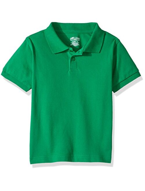 Classroom Little Boys' Preschool Unisex Short Sleeve Pique Polo