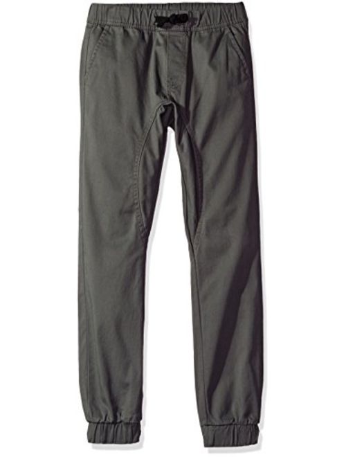 Southpole Boys' Big Jogger Pants in Basic Stretch Twill Fabric