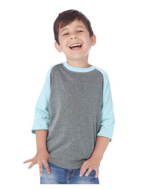 The Next Level Boys CVC 3/4-Sleeve Raglan Tee (3352)