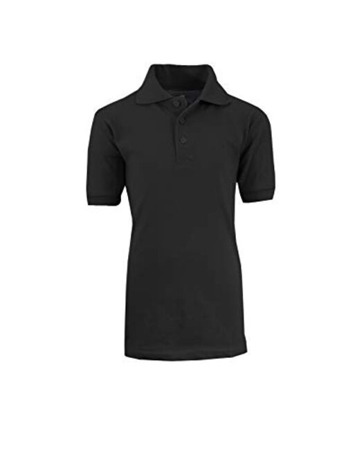 Galaxy by Harvic Boy's Short Sleeve Polo Shirts School Uniform