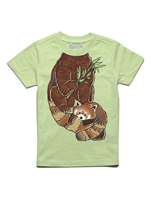 Peek-A-Zoo Become a Land Animal or Character Super Soft Short Sleeve Tee for Baby, Infant + Toddler (0/6M-6T)