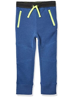 Amazon Brand - Spotted Zebra Boys Zip-Pocket Fleece Jogger Pants