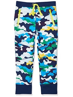 Amazon Brand - Spotted Zebra Boys Zip-Pocket Fleece Jogger Pants