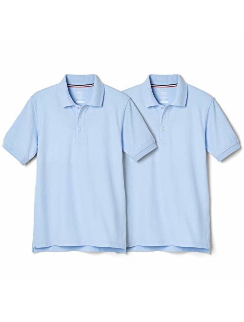 French Toast Boys' 2-Pack Short Sleeve Pique Polo Shirt