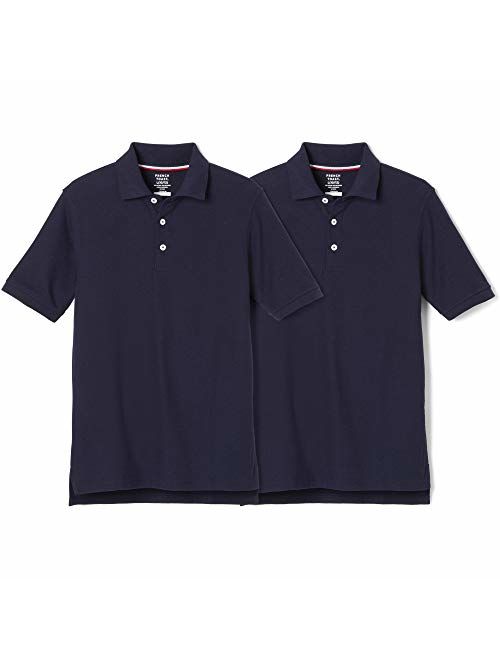 French Toast Boys' 2-Pack Short Sleeve Pique Polo Shirt