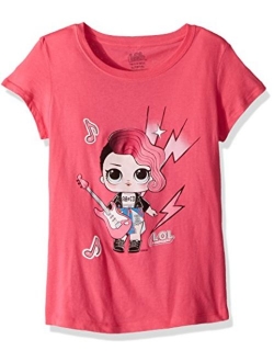 L.O.L. Surprise! Girls' Big Glee Club Rocker Short Sleeve T-Shirt