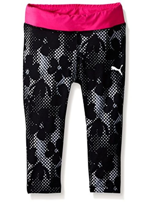 PUMA Girls' Active Legging Capri