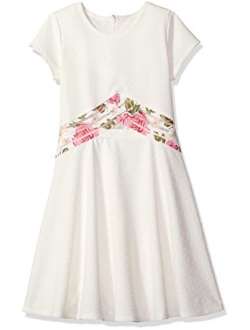 Girls' Fit and Flare Fashion Dress