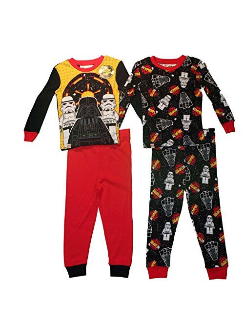 Lego Star Wars Boys 2fer 4 pc Cotton Pajamas