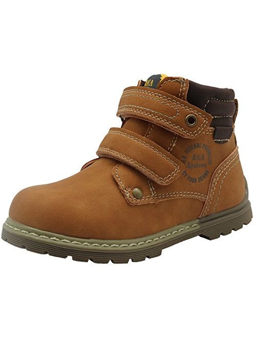 Apakowa Toddler Boy's Cowboy Martin Boots