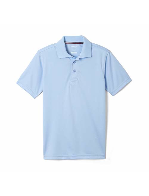 French Toast Boys' Short Sleeve Moisture Wicking Stretch Sport Polo Shirt