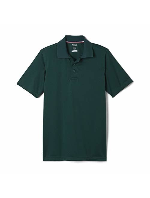 French Toast Boys' Short Sleeve Moisture Wicking Stretch Sport Polo Shirt