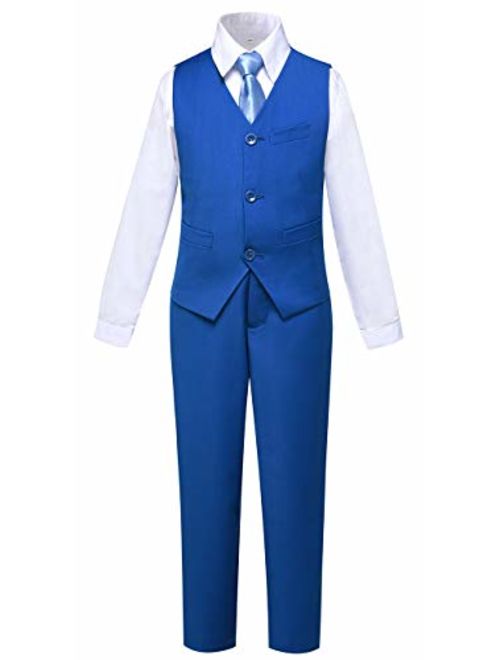 Visaccy Boys Formal Blazer School Jacket