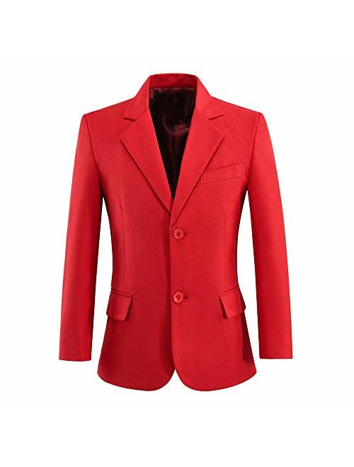 Visaccy Boys Formal Blazer School Jacket