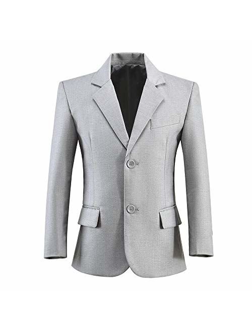 Visaccy Boys Formal Blazer School Jacket