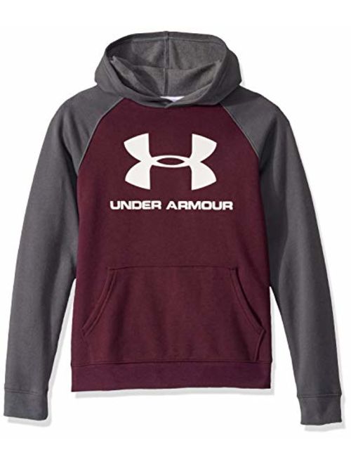 Under Armour boys Rival Logo Hoodie