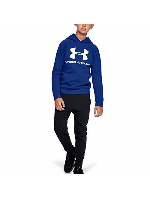 Under Armour boys Rival Logo Hoodie