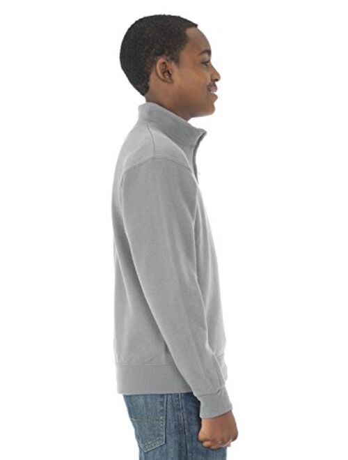 Jerzees youth 8 oz 50/50 NuBlend Quarter-Zip Cadet Collar Sweatshirt (995Y)