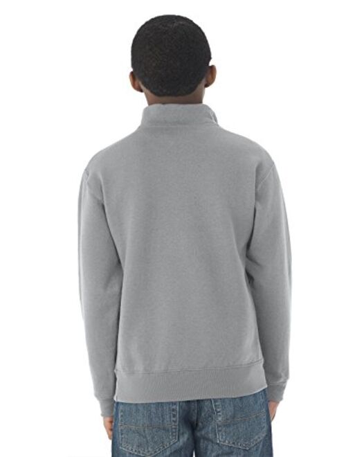 Jerzees youth 8 oz 50/50 NuBlend Quarter-Zip Cadet Collar Sweatshirt (995Y)