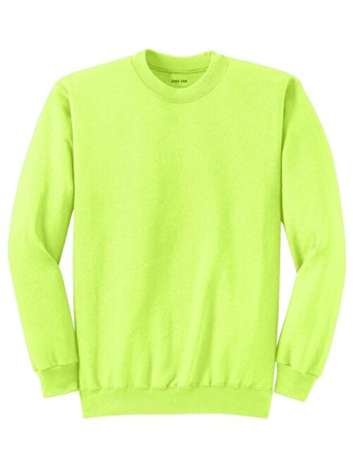 Joe's USA Youth Soft and Cozy Crewneck Sweatshirts in 22 Colors. Sizes Youth XS-XL