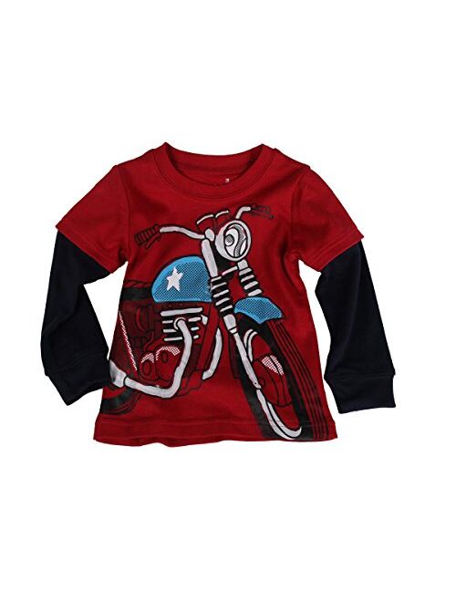 Mammybaby Baby Boy/Toddler/Kid's Long Sleeve T-Shirts(2-6 Years)