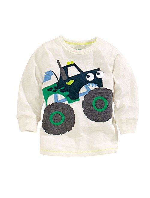 Mammybaby Baby Boy/Toddler/Kid's Long Sleeve T-Shirts(2-6 Years)