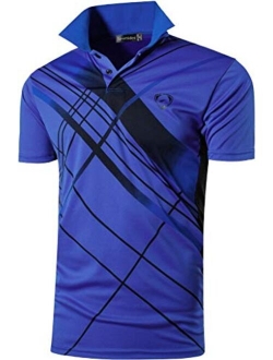 SportidesBoy's&Men'sSportPoloTeeShirtsT-ShirtsTshirtsTopsShortSleeveDryFitGolfTennisBowlingLBS710