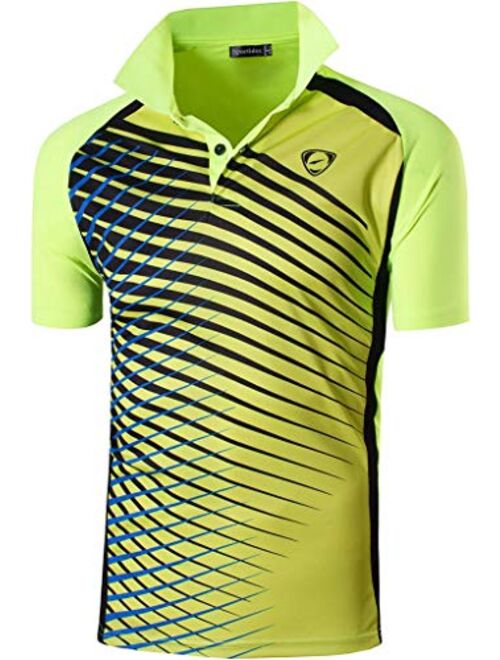 SportidesBoy's&Men'sSportPoloTeeShirtsT-ShirtsTshirtsTopsShortSleeveDryFitGolfTennisBowlingLBS710