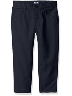 Boys' Slim Fit 5 Pocket Pant