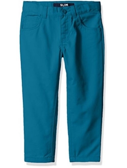 Boys' Slim Fit 5 Pocket Pant