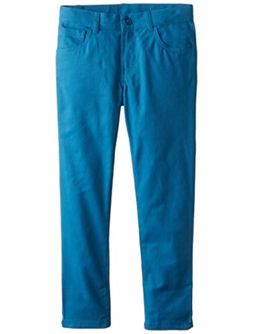 French Toast Boys' Slim Fit 5 Pocket Pant